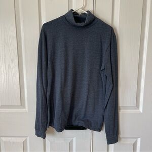 Classic Gray Turtleneck Sweater